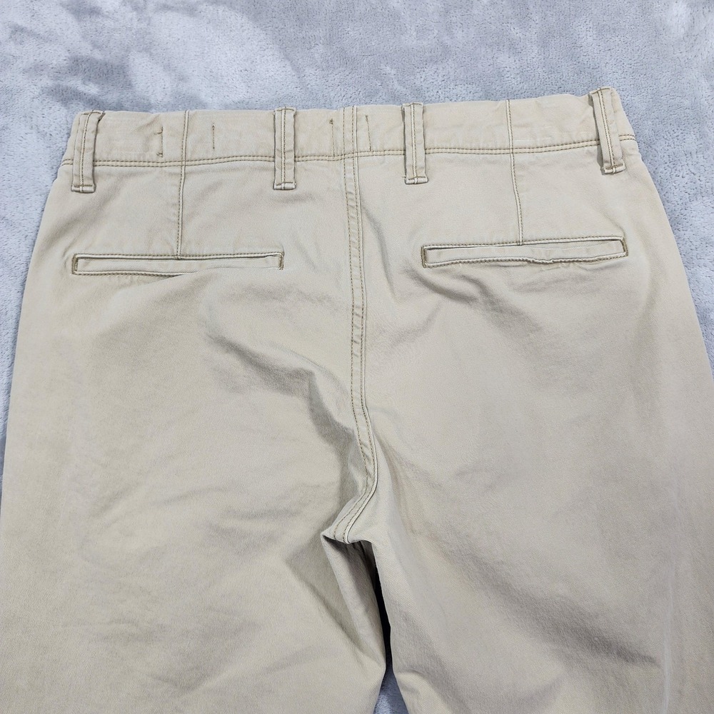 Gap For Good Pants Mens 29x30 Beige Slim Vintage Iconic Khaki Stretch Office - Picture 3 of 13